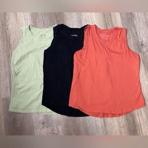 QVC ANYBODY | Twist Collar Tank Tops Size Medium